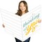 Big Dot of Happiness Thinking of You - Just Because Giant Greeting Card - Big Shaped Jumborific Card